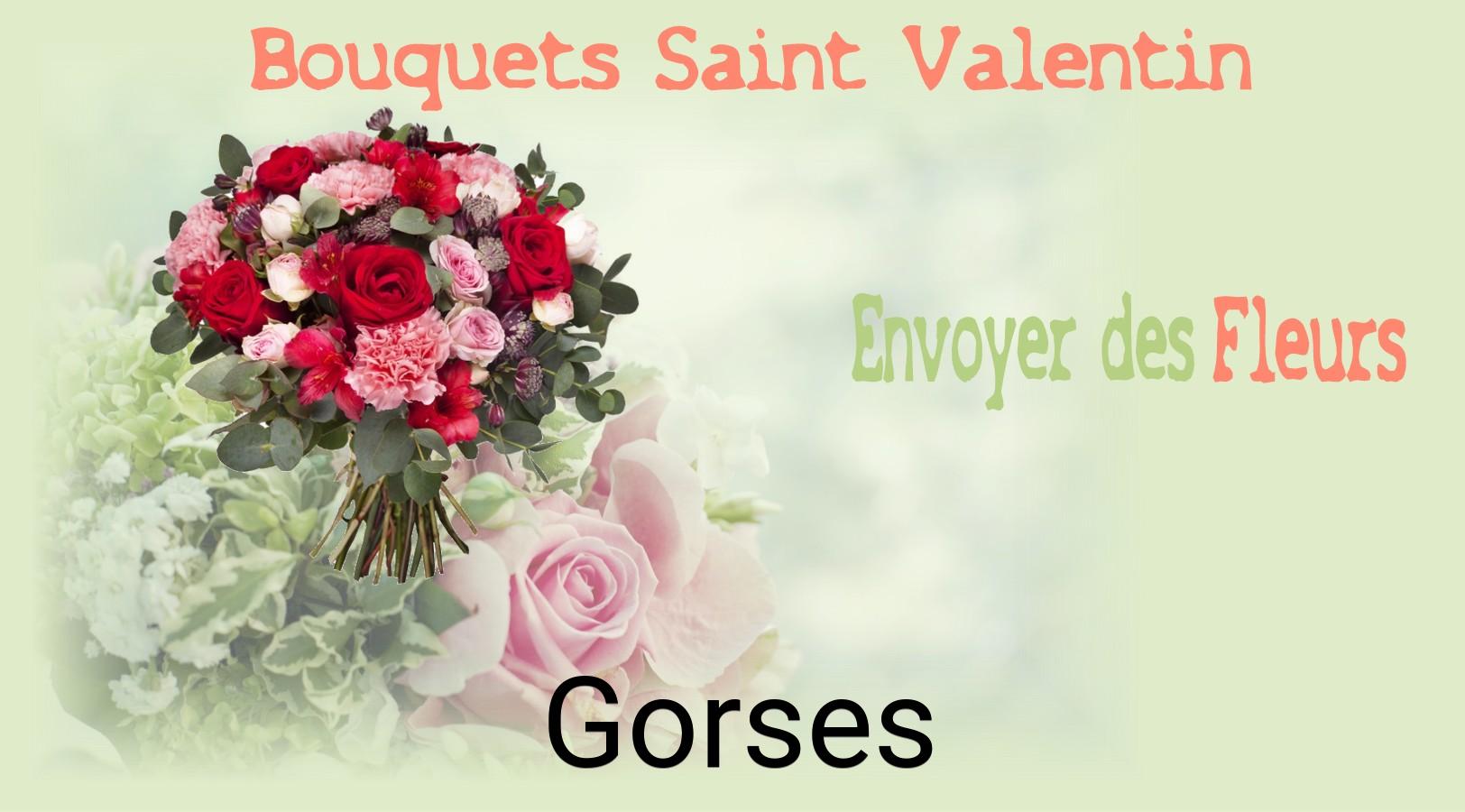 Roses de Saint-Valentin livrées à Gorses